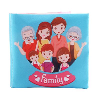 China Infant cloth books small colorful sensory soft stories toysbaby educational children's cloth toys for babies for sale