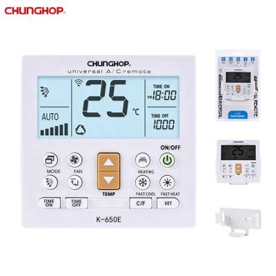 China Backlight lcd screen chunghop a/c air conditioner universal remote control central controller for sale