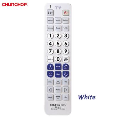 China Chunghop RM-A1E Big Button Design Big Button TV Remote Control Universal Remote Control for sale