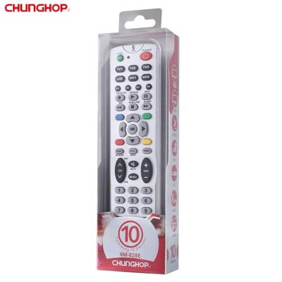 China 10 in 1 Remote Learning Function RM-828E TV SAT LCD Display 10 in 1 Universal Remote Smart Control TV for sale