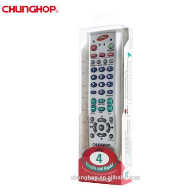 China Chunghop L403E TV with 4 devices can be learned TV VCR DVD SAT DVD learning TV IR remote control for sale