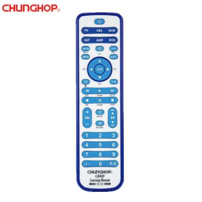 China Chunghop Universal Learning Remote Control L660 6 in 1 One Universal Learning Remote Master Duplicator for TV DVD SAT VCR for sale