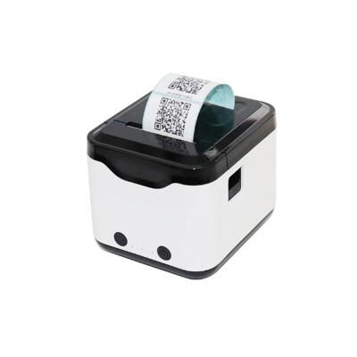 China Milk Tea Shop Label Printer 2 inch Thermal Label Printer ESC TSPL Print Command with Thermal Paper Roll 58mm for sale