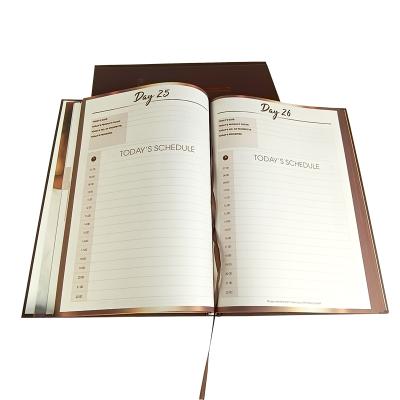 China 90 Day Business Planner Factory Direct Selling Notebooks Customized Daily Hardcover Book for sale