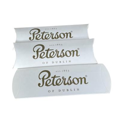 China Recyclable Custom Logo Paper Hair Pillow Box Packaging Gift Box for sale