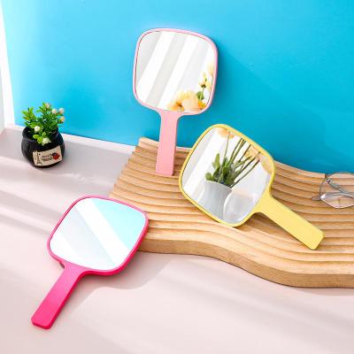 China Makeup Tools Accessories Hand Mirror Vintage Mini Handheld Small Pocket Makeup Non-specific Cosmetic Mirror for sale