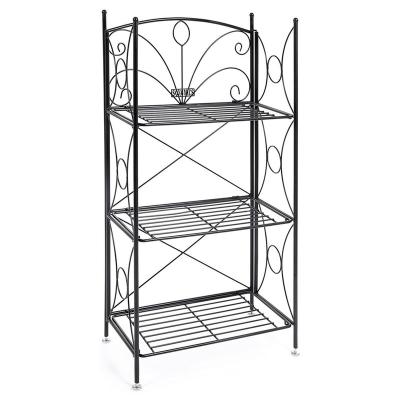 China Modern Universal 3-Tier Metal Plant Stand Metal Plant Stand Display For Indoor And Outdoor for sale