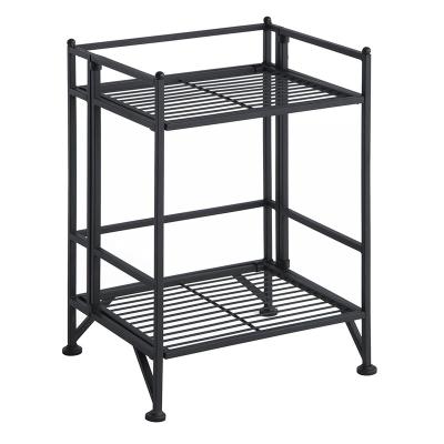 China Factory Sale Modern Wholesale Tier Folding Metal Shelf Metal Rack For Indoor And Outdoor for sale