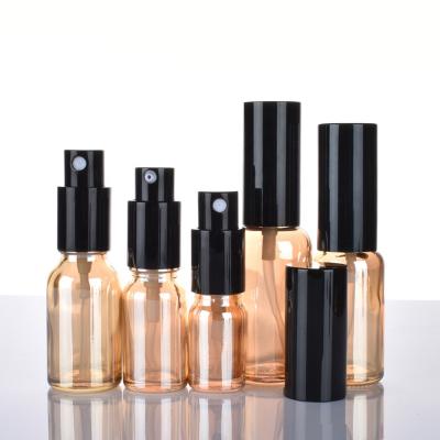 China Luxury Custom Glass Skin Care Chemical Spray Bottle 5ml 10ml 15ml 20ml 30ml 50ml 100ml for sale