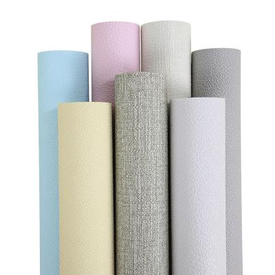 China Waterproof+ECO-Friendly+Moistureproof 2022 New Fashion Eco-Friendly Canvas Fabric WallpaperSelf Adhesive Wallpaper Rolls For Living Room for sale