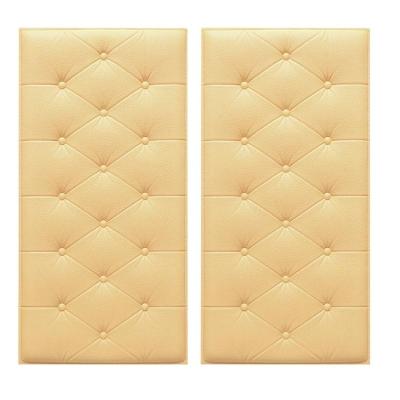 China Soft Moisture-proof Cushion Self-adhesive Anti-collision Pad Wall Wrap Wall Stickers For Kids Room for sale