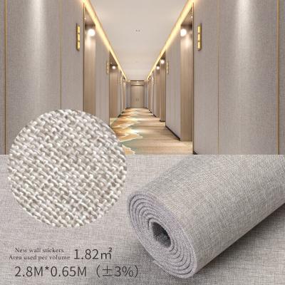 China New Eco-friendly Hotel Apartment Wall Coveringsound Canvas Insulation Waterproof Decorative Wall for sale