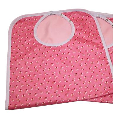 China Viable Waterproof Adult Bibs For Incontinence Design For Lady Colorful Washable Bib for sale