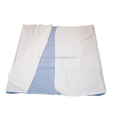 China Fabric mattress protectors and knitting waterproof bed cushions with or without tuckins for child or pet for sale