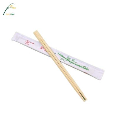 China Disposable Bamboo Twin Sushi Chopsticks China Disposable With Paper Wrapped All-season Minimalist No Backing for sale