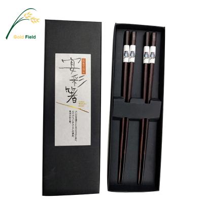 China Viable Japanese Creative Wooden Chopsticks Gift Set for sale