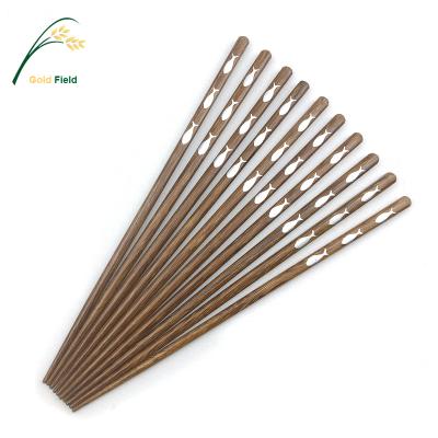 China Viable High Quality Wooden Wenge Chopsticks Set for sale