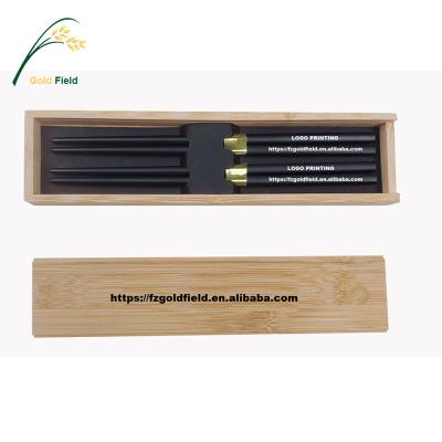 China Sustainable Customized Chopsticks Gift Set With Bamboo Box for sale