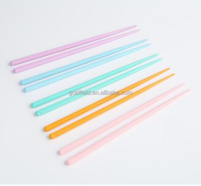 China Sustainable Good Grade Colorful PPS Fiberglass Modern Reusable Japanese Chopsticks for sale