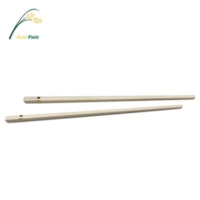 China Japan Style Metal Sanitary Viable White Favorable Chopsticks for sale