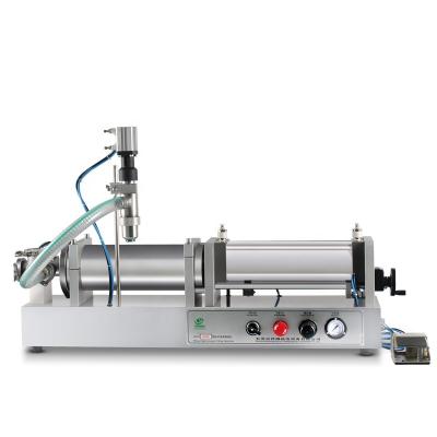 China Food Filling Machine Small Milk Filling Machine Semi aautomatic Liquid Bottle Filling Machine for sale