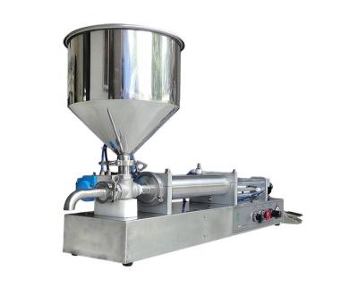 China Food Sauce Filling Machine Chili Sauce Filling Machine Sauce Horizontal Semi Automatic Bottle Filling Machine for sale