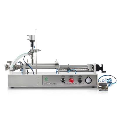 China Fully Pneumatic Semi Automatic Detergent Liquid Acid Dermal Filler Hyaloronic Filling Machine XBGZJ-125W for sale