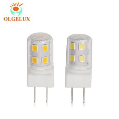 China Residential G8 Led Lamp No Flickering 2w 120v 240lm Ceramics+pc High Brightness Light for sale