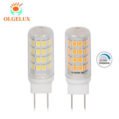 China Residential No Flickering G8 Led Bulb Manufacture G8 480lm Dimmable 4w Corn Light for sale