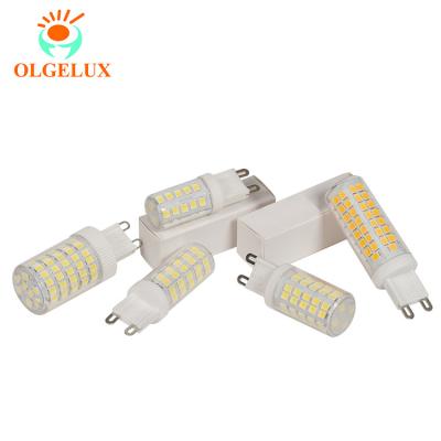 China China Factory Direct Sale AC120V 4W 4.8W 5W 6W 8W LED Bulb G9 2700-6500K Residential Light for sale