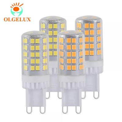 China Residential G9 Led Bulb Supplier SMD2835 Ceramic LED Bulb Warm / Cool White White Bulbs For Wall Lamps for sale