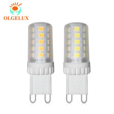 China Hot Sale China Factory Residential CE 4W 450LM No Flickering G9 LED SMD Light Bulbs for sale