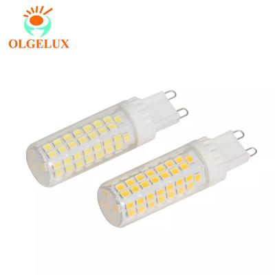 China Residential G9 Led Mini Bulb No Flickering G9 Led Light AC120V Dimmable 7w for sale