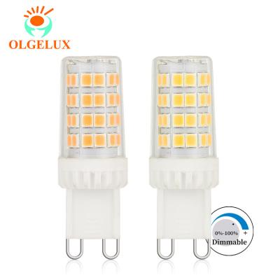 China Residential G9 Dimmable Led Supplier 4w 400lm 120v No Flicker High Quality for sale