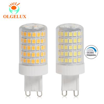 China Residential G9 Led Bulb 8w Equivalent 40 Watt T4 G9 G9 Halogen Led Dimmable Light for sale