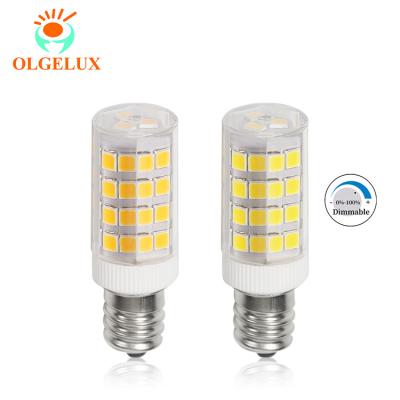 China China Residential E12 E11 Led Bulb No Flickering Dimmable 480lm 4w High Quality Corn Light for sale