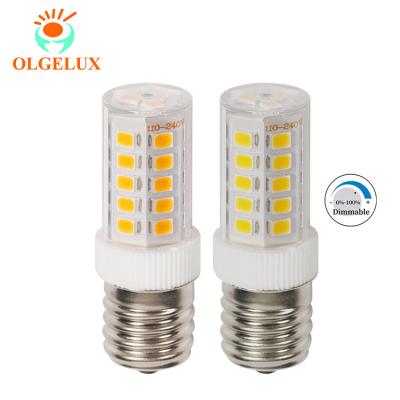 China Residential E17 Led Supplier Dimmable 4w 400lm No Flickering Ac120v Corn Light for sale