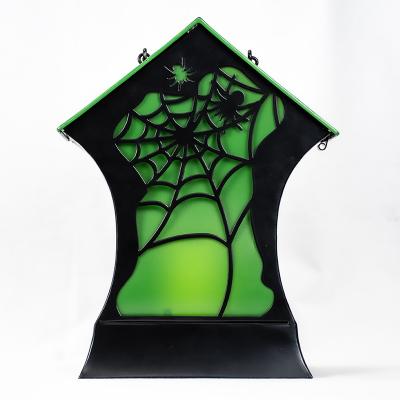 China 2022 Home Decoration LED Lantern Hanging Decorative Candle Lantern Holder For Halloween for sale