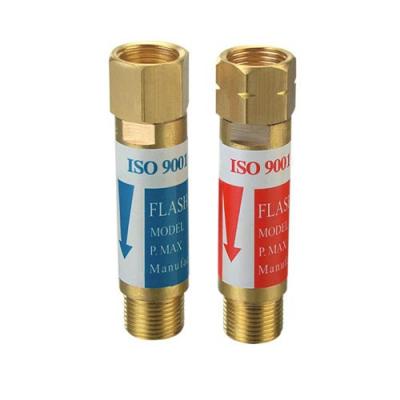 China High quality brass kickback interceptor for regulator and FA-02 cutting torch kickback interceptor for pipe for sale