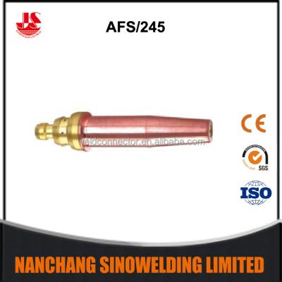 China High Quality Gas Cutting Torch AFS/245 Aircoo Gas Cutting Nozzle Welding Cutting Tip for sale