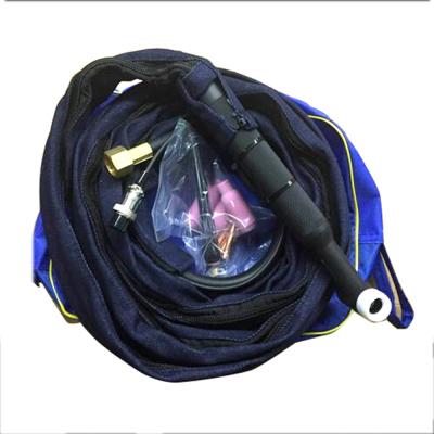 China Air cooled TIG Torch WP17 WP18 WP26 wp 26V WP26F wp 26FV with welding cable for TIG welding welding WP-26 for sale