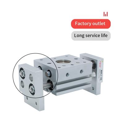 China Materials Stores NNT Building Material Air Gripper Aluminum Wide Wide Gripper MHL2 Pneumatic Air Gripper for sale