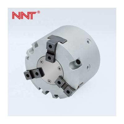 China Construction Material Stores NNT Pneumatic Finger Gripper Cylindrical Gripper 3 Round Body Fingers Gripper for sale