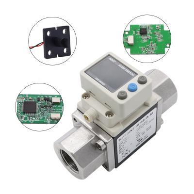 China NNT Aluminum Customer Recommend Digital Flow Switch Mini Air Flow Switch for sale