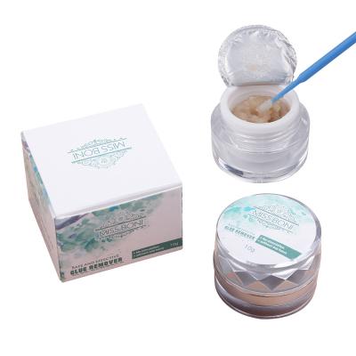 China Effectively Remove Individual Eyelash Glue Private Label No Irritation Safety Fast Eye Lash Eyelash Extension Glue Cream Remover Eyelash Remover Cream for sale