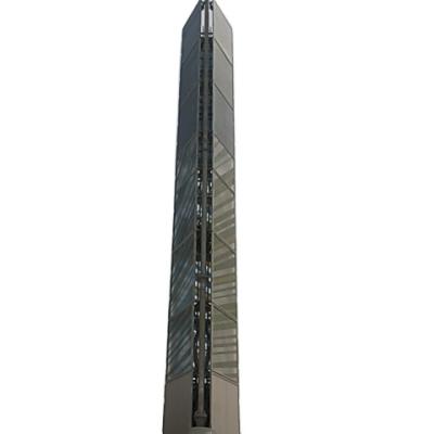 China Hot Dipped Galvanized Self Supporting 35m Steel Telecom Lattice Mosaic Tower for sale