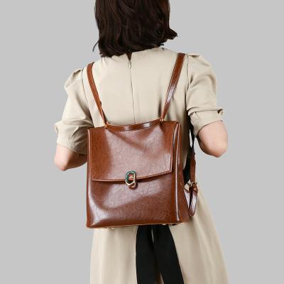 China Cute Wholesale Hot Selling Waterproof Mini Women Bag School Backpacks PU Women Custom Waterproof Leather Daypack For Ladies Women for sale