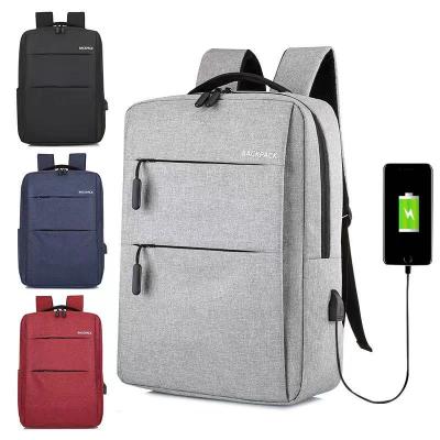 China With Hot Selling Promotional Cheap Fashion USB Business Laptop Backpack High Quality Laptop Bags With Shockproof for sale