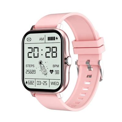 China Square Full Touch Screen Touch Screen GT20 Dial BT Call Silicone Strap Music Control Sport Smartwatch For Kids With Game for sale