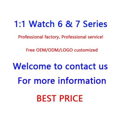 China New IWO 7 Reloj Inteligente W37 BT Call 2021 Series 7 Touch Screen Smartwatch Watch 7 1.75 Inch Split Screen Password Sports for sale